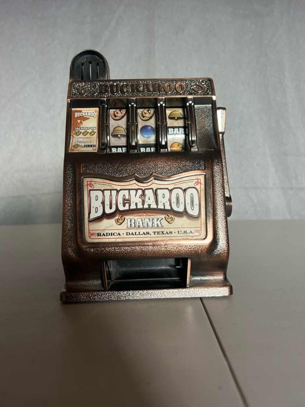 Buckaroo Bank Coin Bank